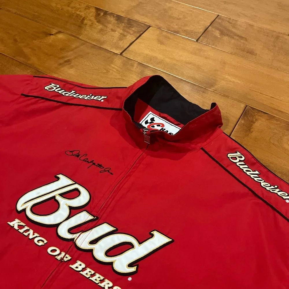 Budweiser Red Racing Jacket - Picture 2 of 9